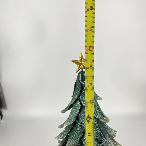 Partylite Musical Christmas Tealight Candle Holder Glowing Rotating Tree No Box - Picture 2 of 9